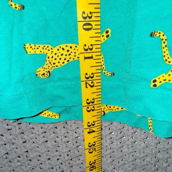 Hanna Andersson Adventures of Summer Animal Print T Shirt Dress 14-16 Kids - Picture 8 of 15